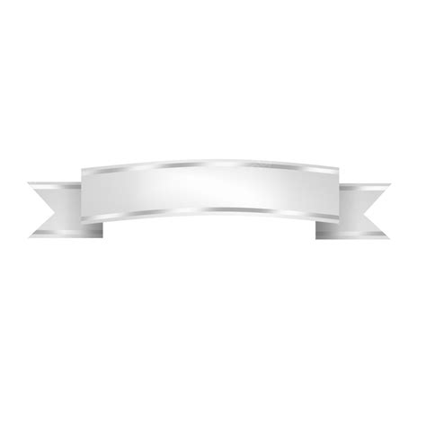 ribbon png vector|silver plate ribbon vector png.